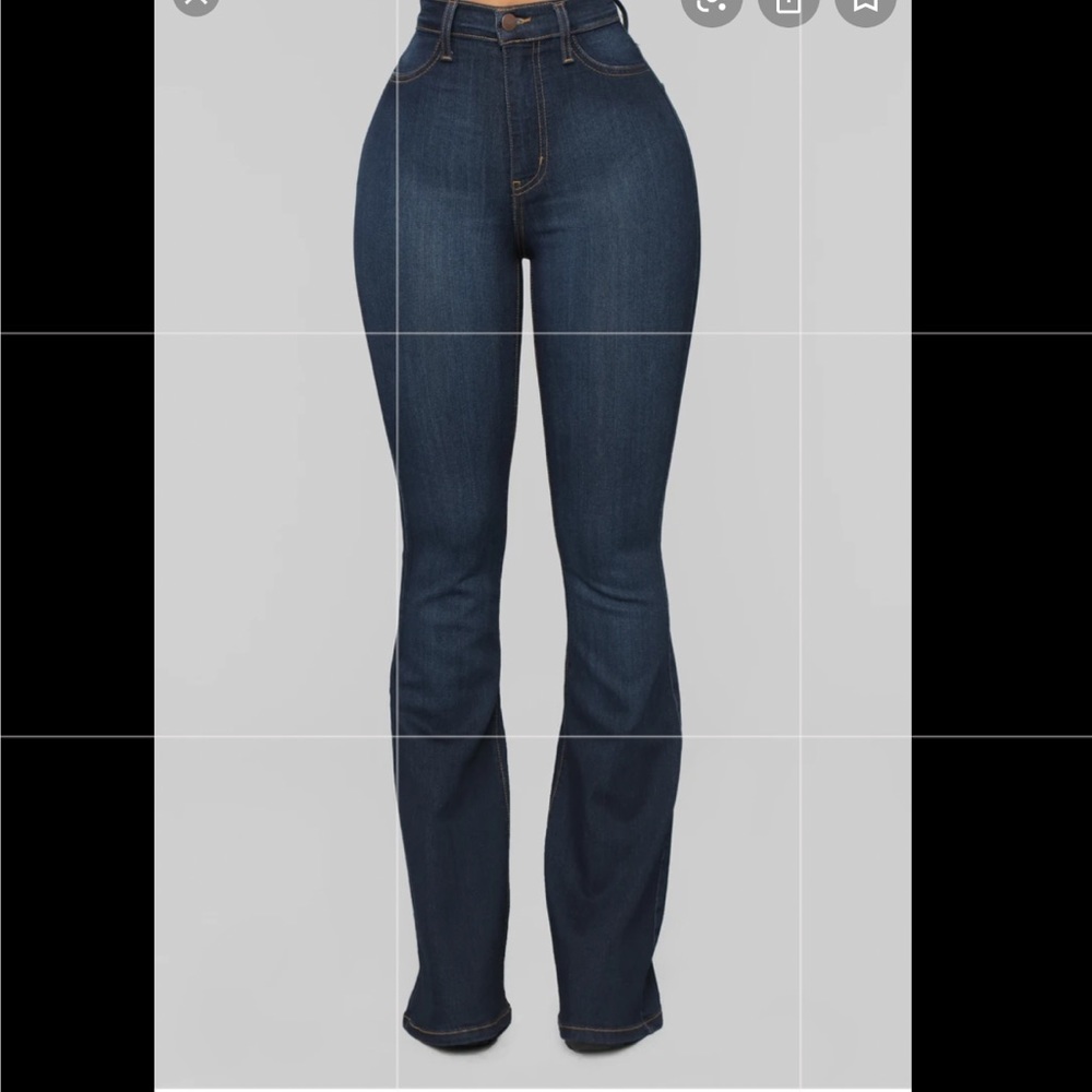 Fashion nova flare jeans